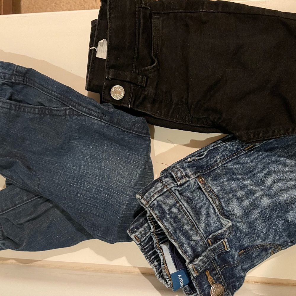 Black and Blue Denim Jeans Bundle